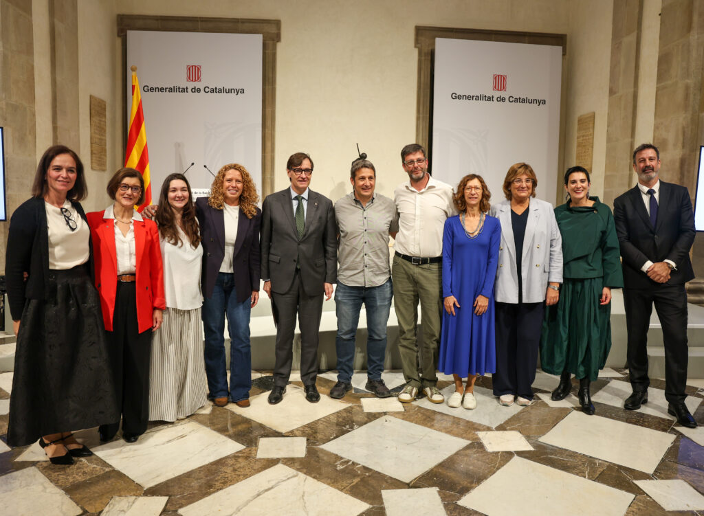 L’ACPEAH al Palau de la Generalitat per commemorar el Dia Mundial de la Salut Mental